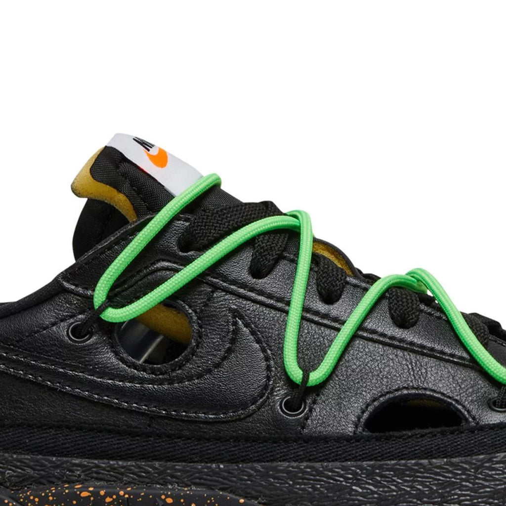 Nike Blazer Low 'Off-White Black Electro Green' (2022)