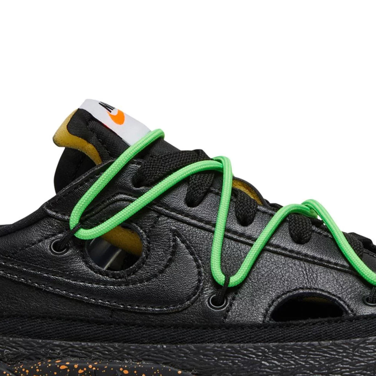 Nike Blazer Low 'Off-White Black Electro Green' (2022)