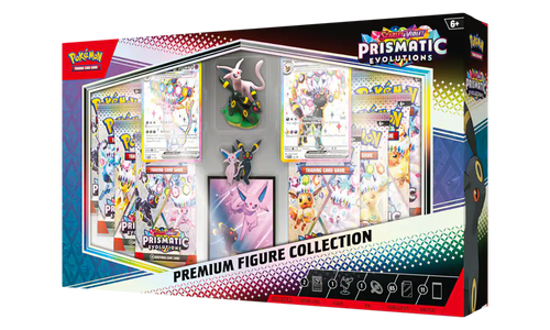 2025 Pokémon Prismatic Evolutions Premium Figure "Collection Box" POKE047