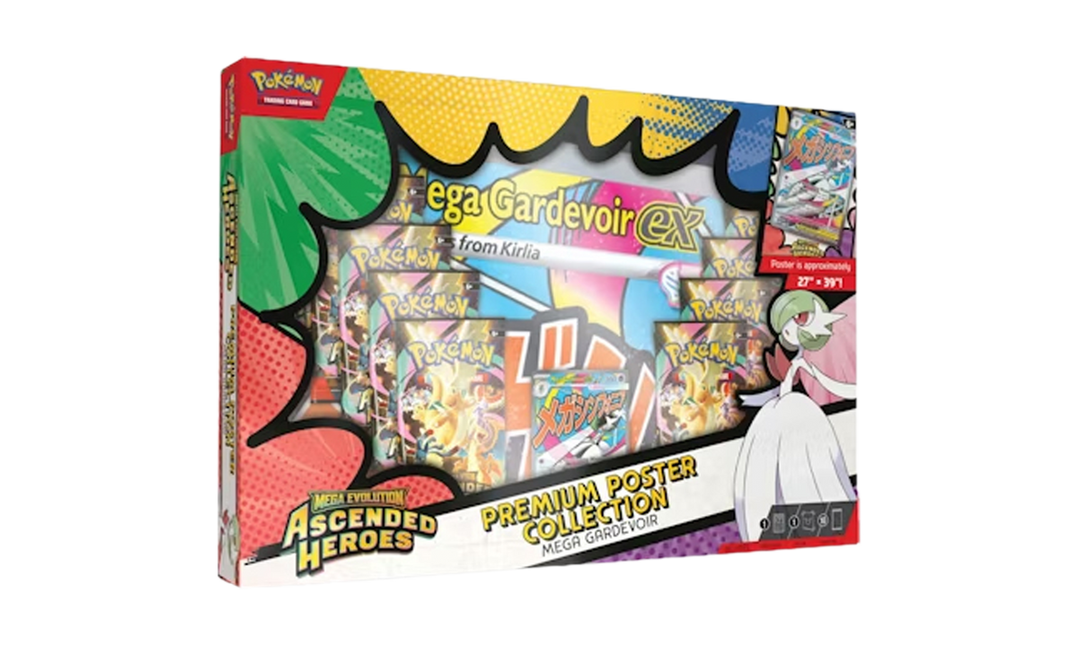 Pokemon Ascended Heros Premium Poster Collection "Sealed Box - Mega Gardevoir" POKE013