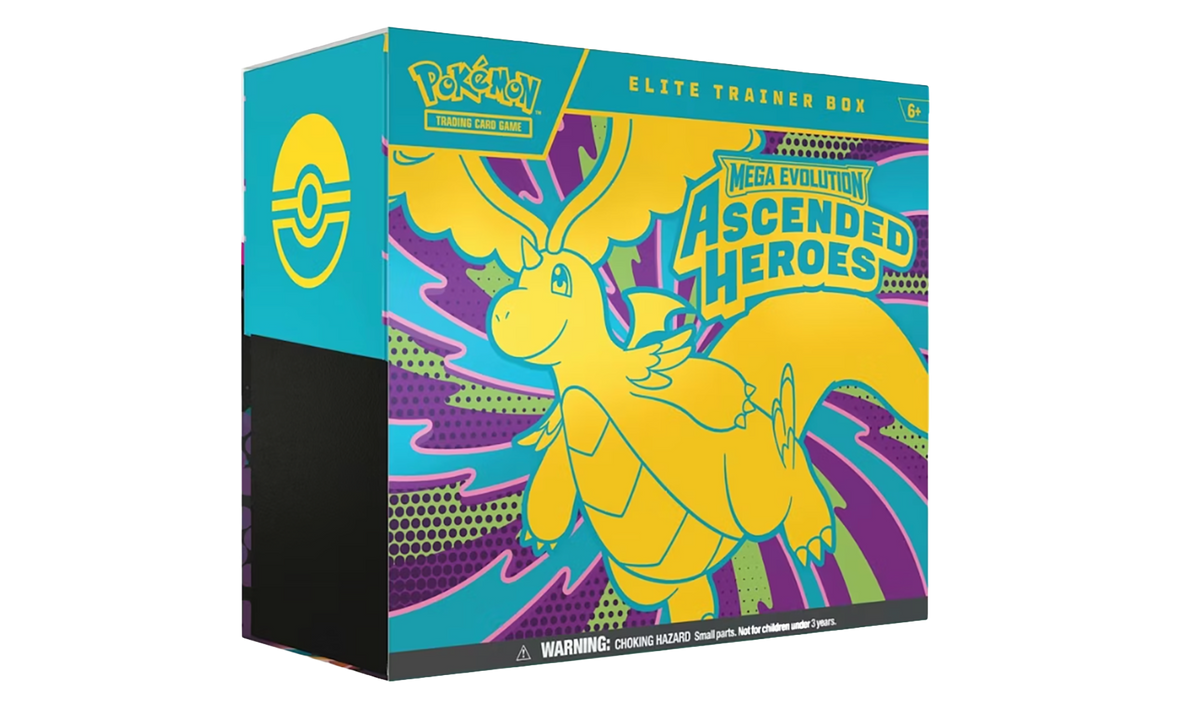 Mega Evolution Ascended Heroes Elite Trainer Box "Sealed Box" POKE004