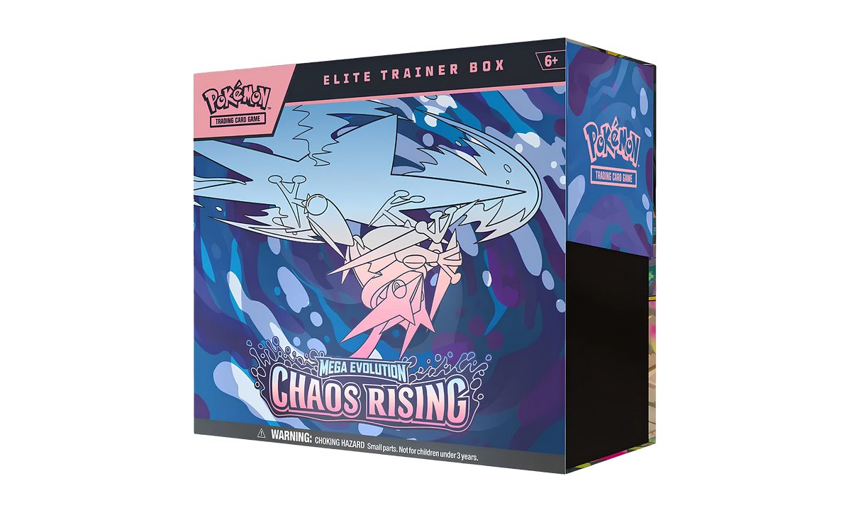 Mega Evolution Chaos Rising Elite Trainer Box "Sealed Box" POKE014