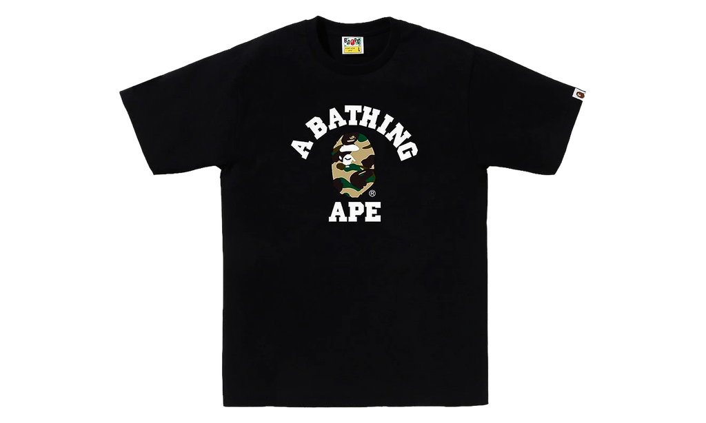 1st Camo College Tee "Black" 001TEL801011MBKD