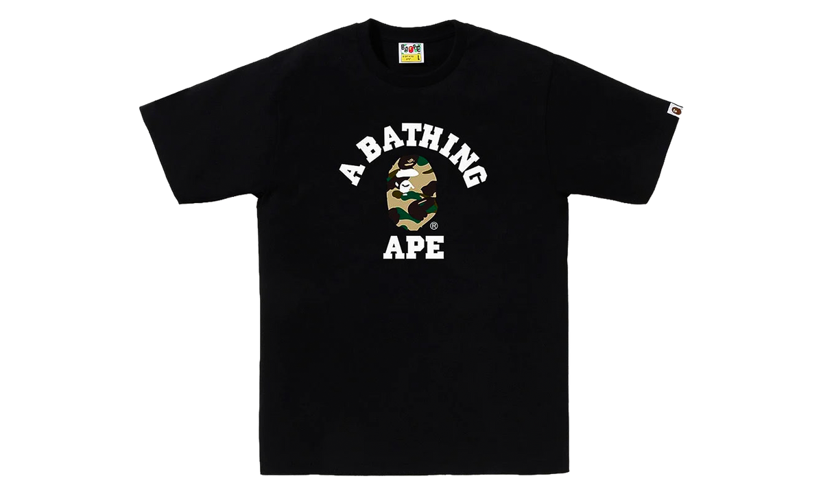 1st Camo College Tee "Black" 001TEL801011MBKD