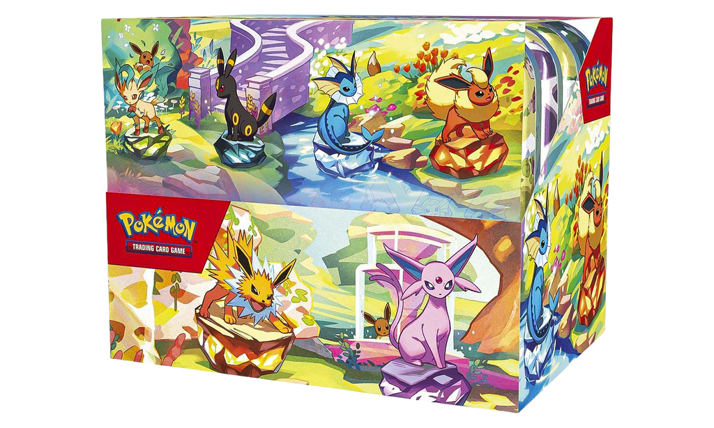 Scarlet & Violet "Prismatic Evolutions 8 Tin Mini Display" POKE052