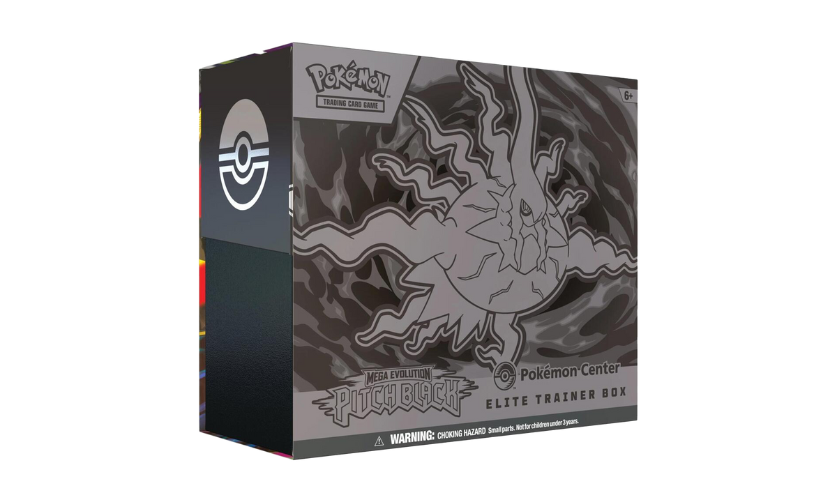 Pitch Black Pokemon Center Elite Trainer Box "Sealed Box" POKE040