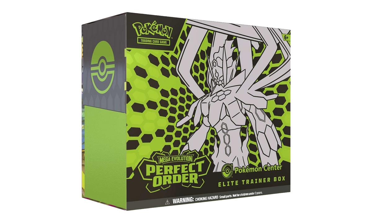Mega Evolution Perfect Order Elite Trainer Box "Pokémon Center Exclusive - Sealed Box" POKE003