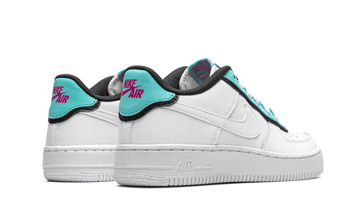 Air Force 1 LV8 1 DBL GS "Double Layer - Aqua Black" BV1084 100