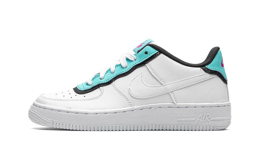 Air Force 1 LV8 1 DBL GS "Double Layer - Aqua Black" BV1084 100