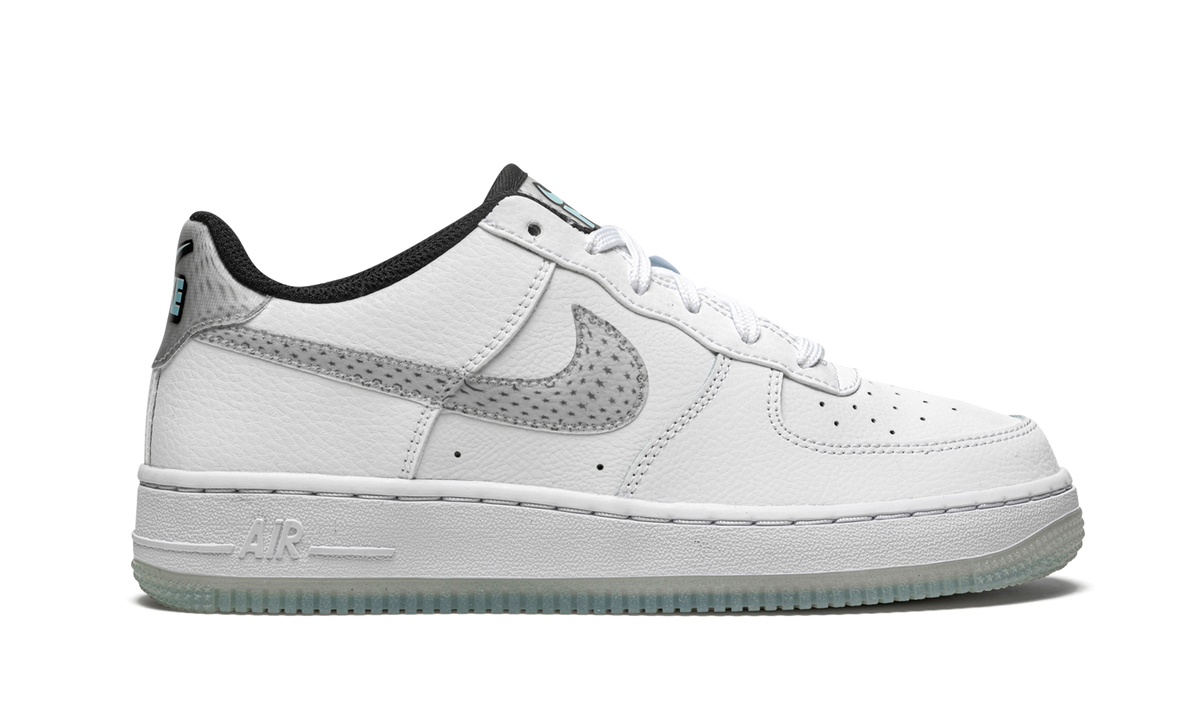 Air Force 1 LV8 KSA GS "White / Glacier Blue" CW5909 100