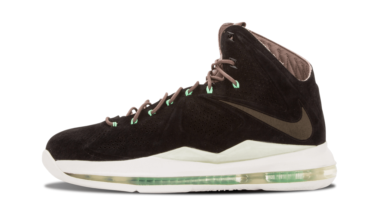 Lebron 10 EXT QS "Black Suede" 607078 001
