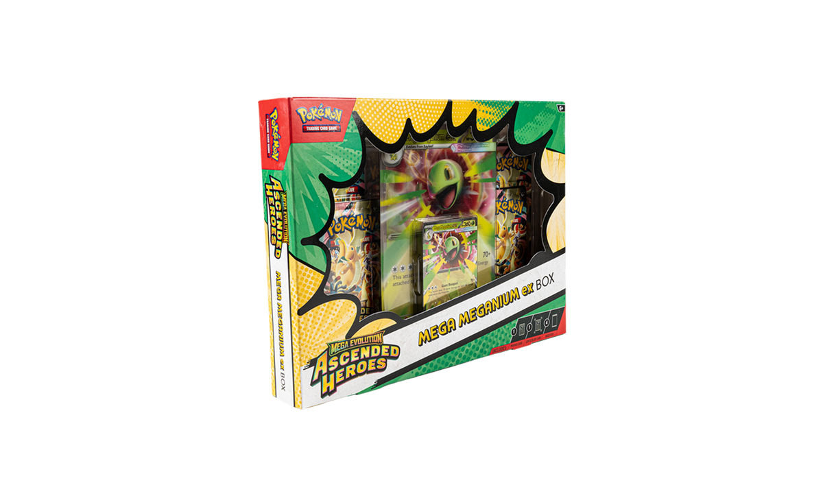 Ascended Heroes Mega Meganium ex Box "Sealed Box" POKE035