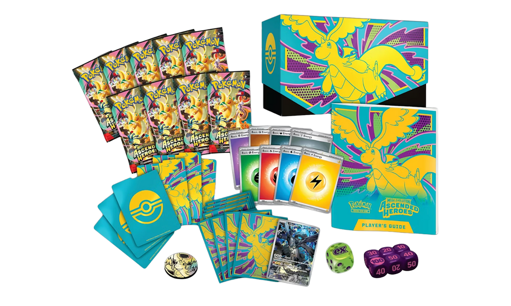 Mega Evolution Ascended Heroes Elite Trainer Box "Sealed Box" POKE004
