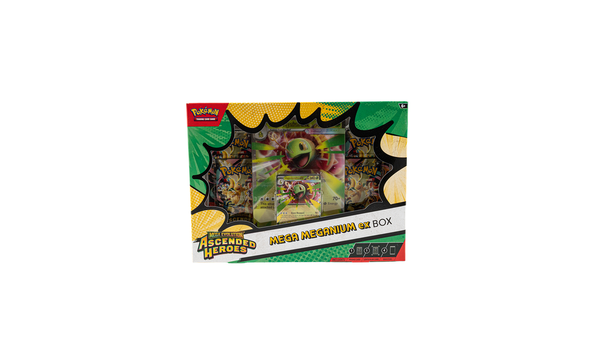 Ascended Heroes Mega Meganium ex Box "Sealed Box" POKE035