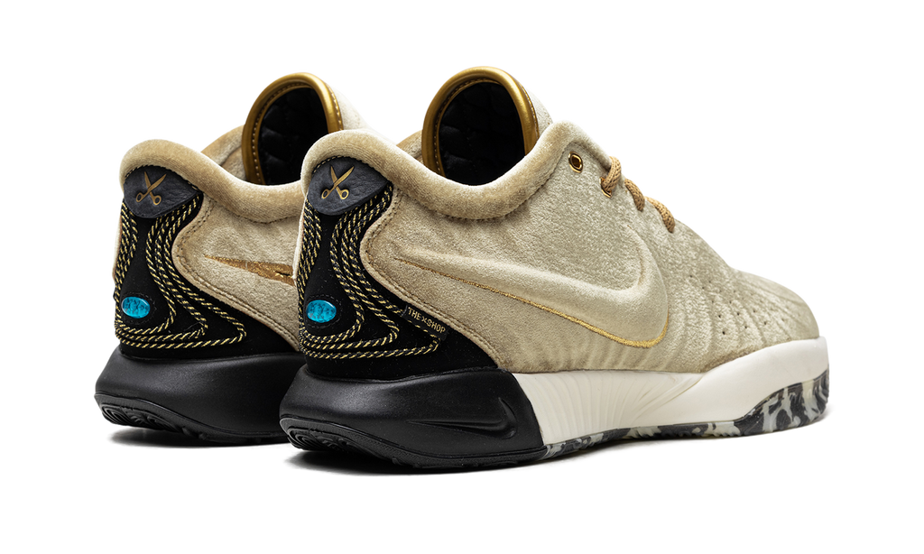 LeBron 21 "The Shop - Metallic Gold" FZ7883 700