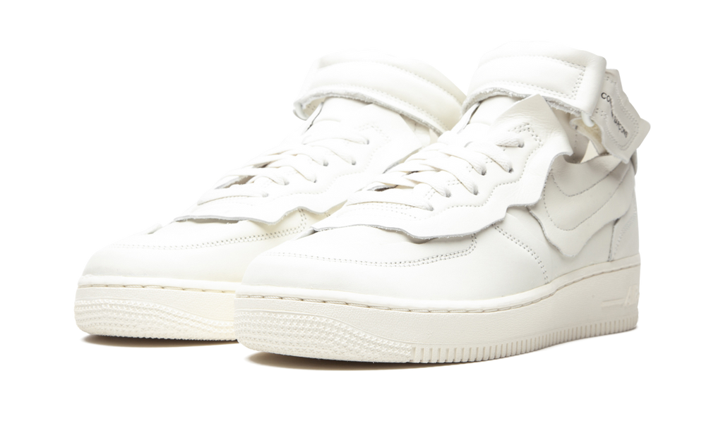 Air Force 1 Mid "Comme des Garcons White" DC3601 100