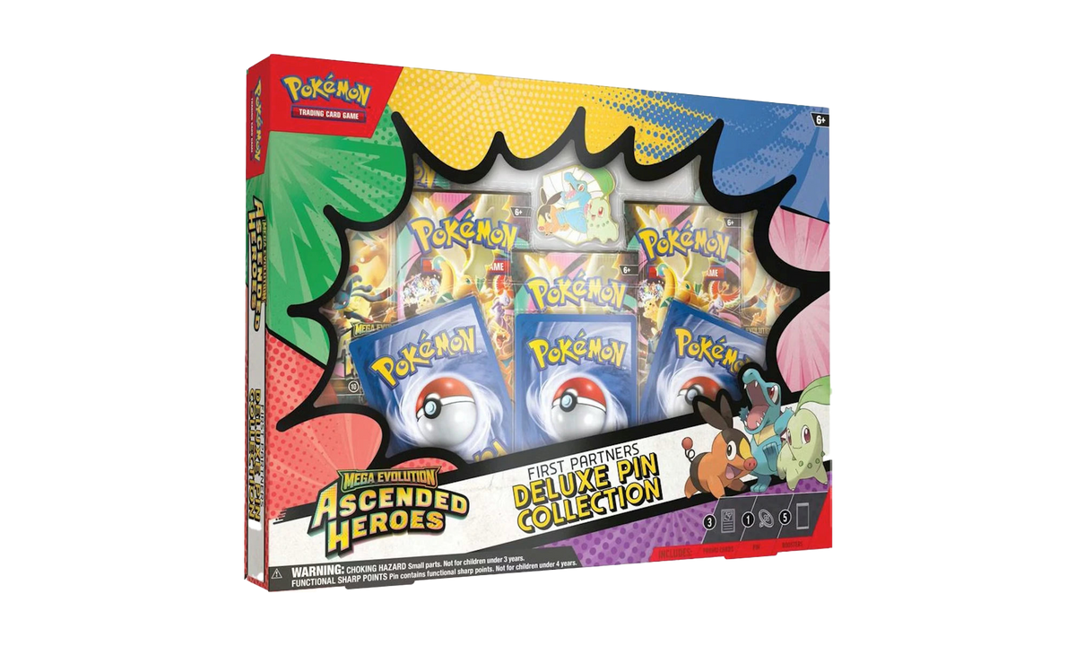 Mega Evolution Ascended Heroes "Deluxe Pin Collection Box - Sealed Box" POKE022