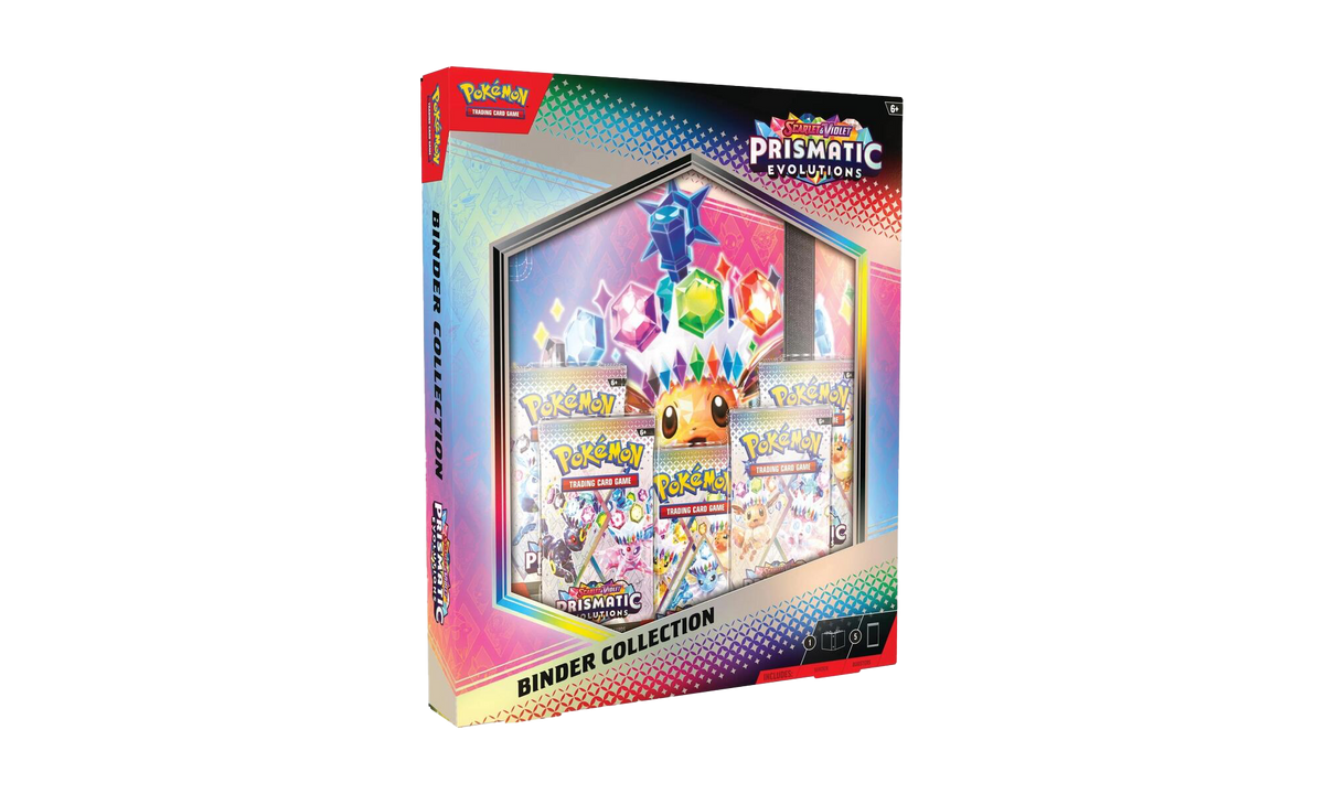 Prismatic Evolutions Binder Collection "Scarlet & Violet - Sealed Box" POKE028