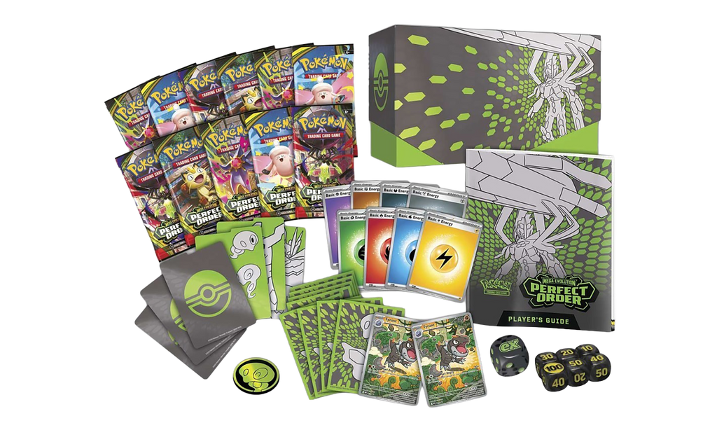 Mega Evolution Perfect Order Elite Trainer Box "Pokémon Center Exclusive - Sealed Box" POKE003