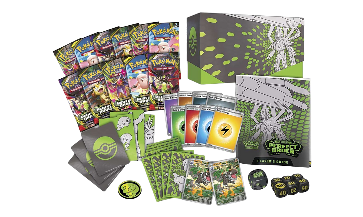 Mega Evolution Perfect Order Elite Trainer Box "Pokémon Center Exclusive - Sealed Box" POKE003