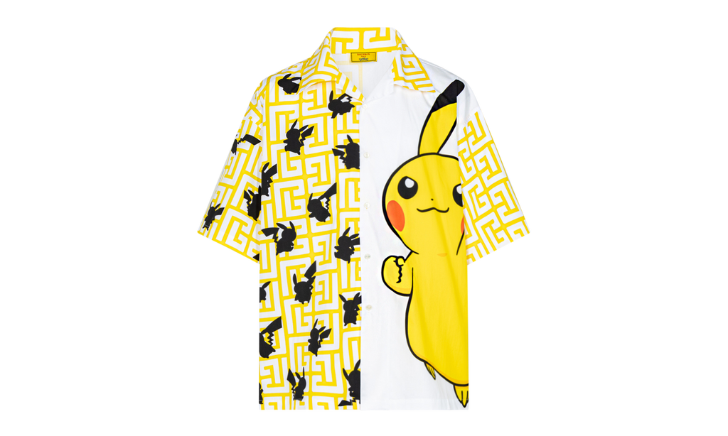 Oversize Pokemon Shirt "Balmain x Pokemon" YH3HN052CB89