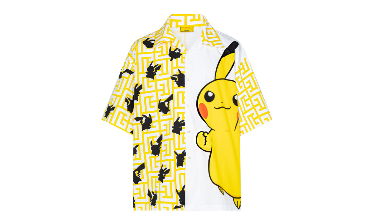 Oversize Pokemon Shirt "Balmain x Pokemon" YH3HN052CB89