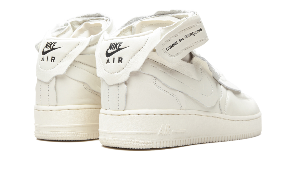 Air Force 1 Mid "Comme des Garcons White" DC3601 100