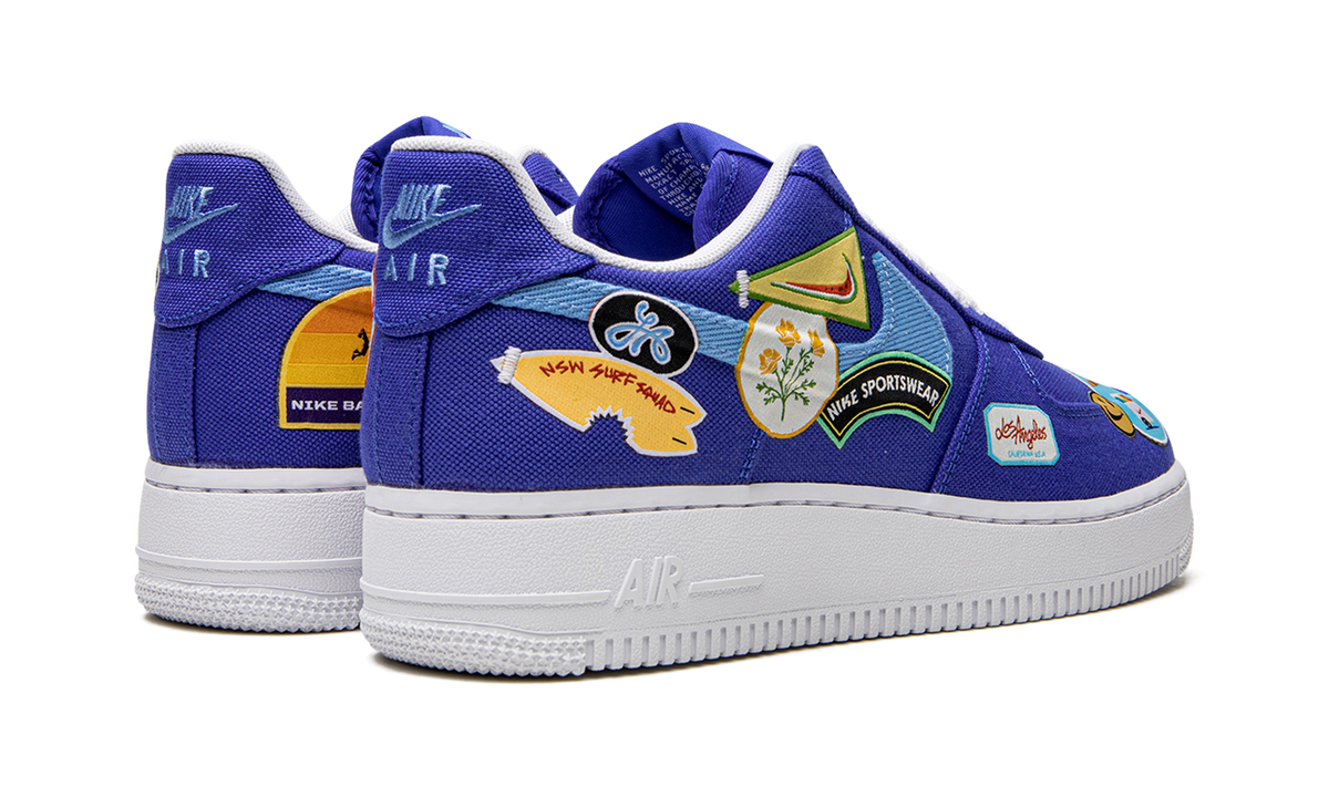AIR FORCE 1 LO '07 PRM MNS WMNS "Los Angeles Patched Up" DX2306 400