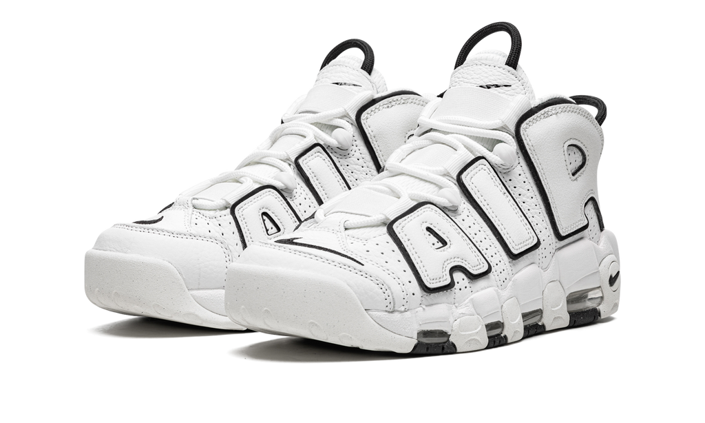 AIR MORE UPTEMPO MNS WMNS "White / Black" DO6718 100